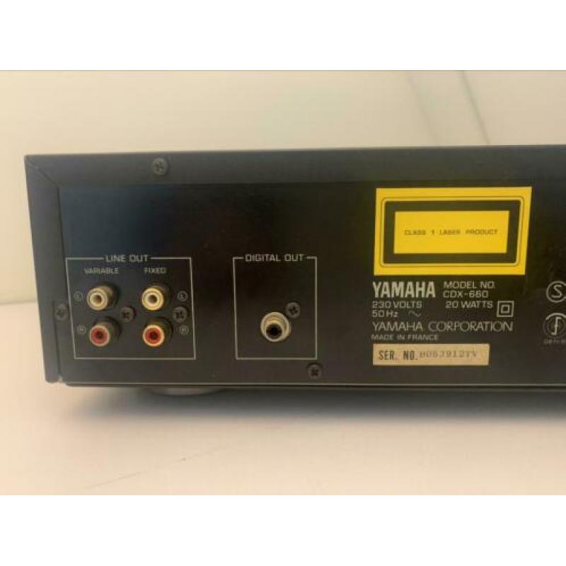 Yamaha CDX 660 digital / variabel out