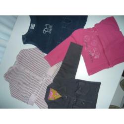 Pakket meisjes kleding maat 80