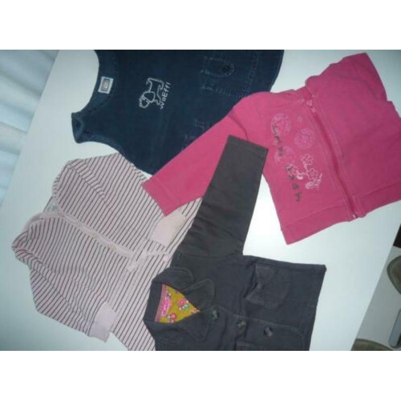 Pakket meisjes kleding maat 80