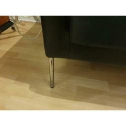 Lederen stoelen