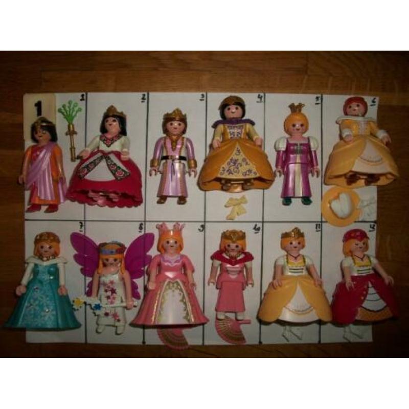 B2 prins, prinses, koning, koningin, figuur / poppetje