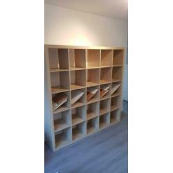 ikea kallax 16 open vakken kast schoon & gedemonteerd