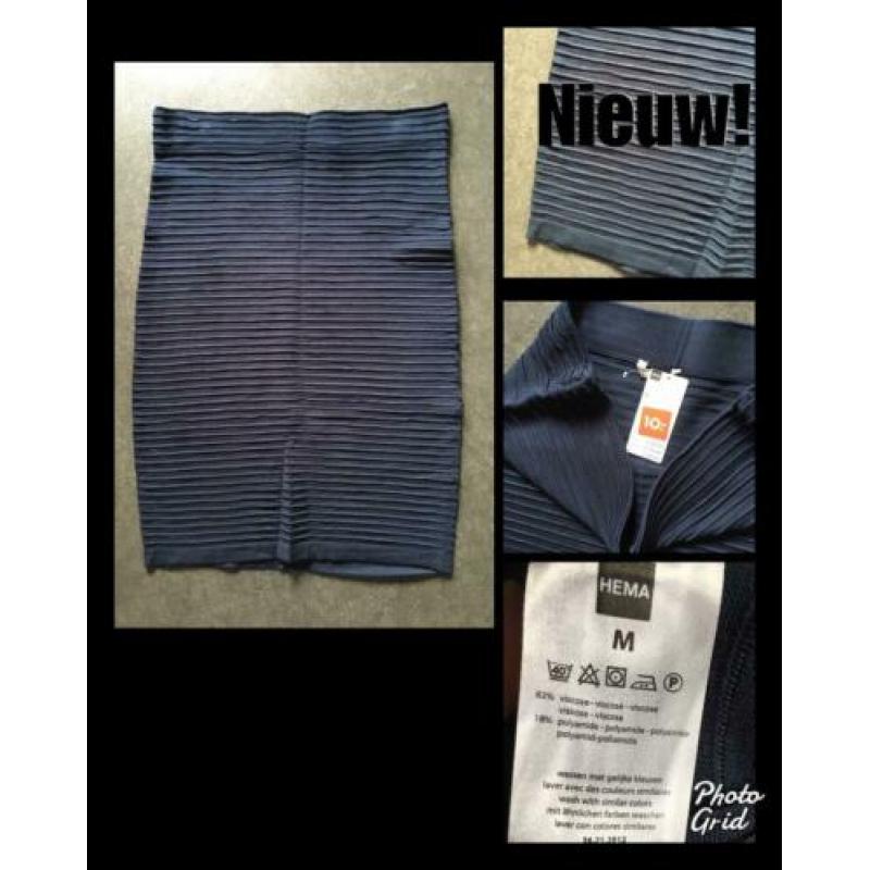 Nieuw??donkerblauw rokje??M/HEMA