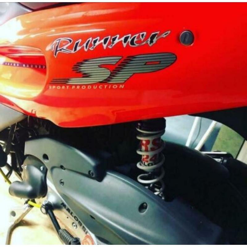 Gilera Runner SP 180 Fluor Oranje Stickerset