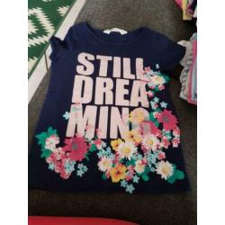 leuke tshirts maat 116, 1.25 pst