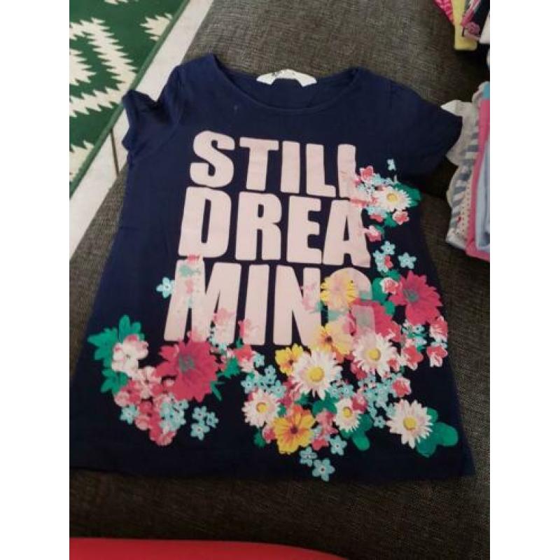 leuke tshirts maat 116, 1.25 pst