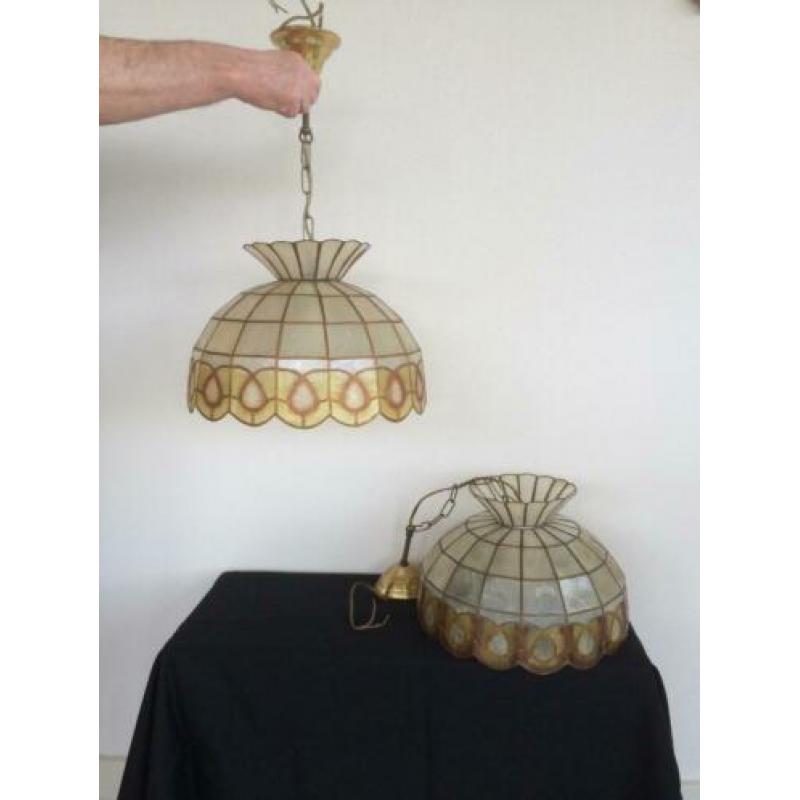 2 schelpenlampen