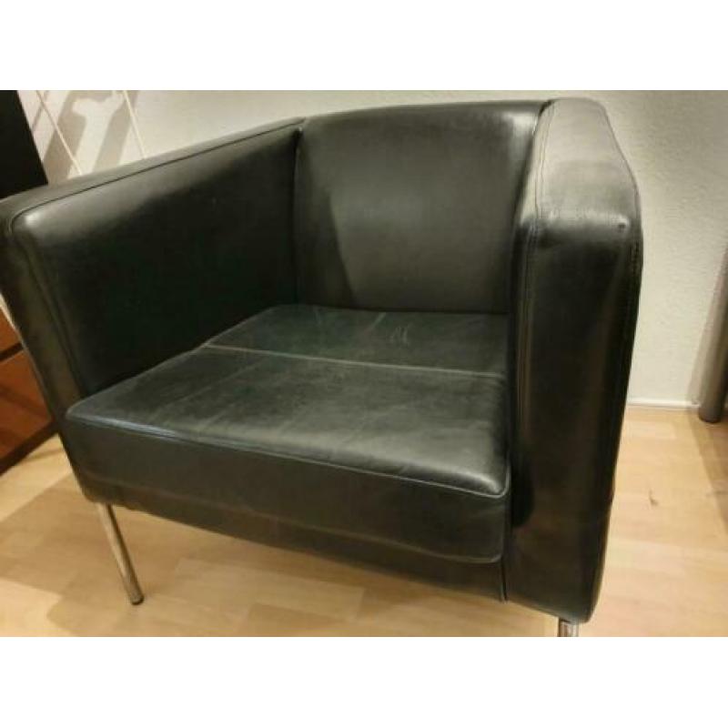 Lederen stoelen