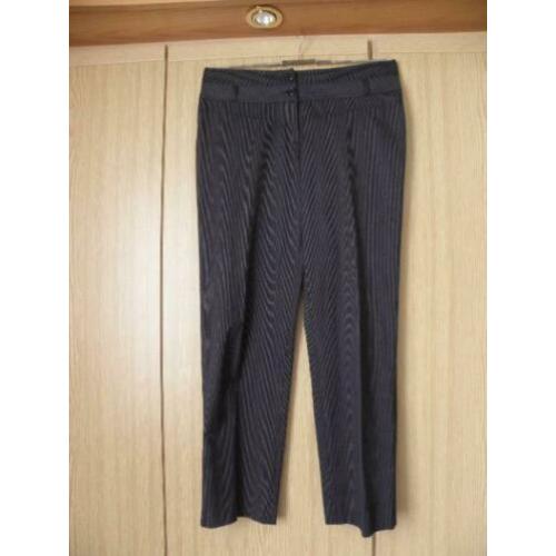 Nette zwart grijze stretch broek PROMISS maat 42 nieuwstaat