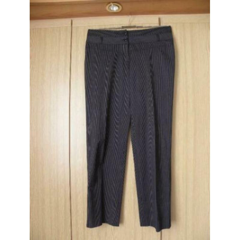 Nette zwart grijze stretch broek PROMISS maat 42 nieuwstaat