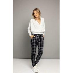 Studio Anneloes check trousers mt L nieuw