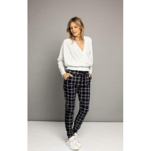 Studio Anneloes check trousers mt L nieuw