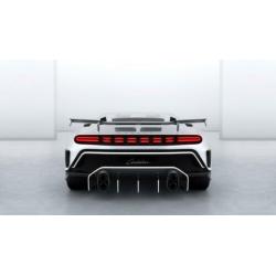 Bugatti Centodieci 2019 Stoffen Canvas Poster 90 x 60 cm