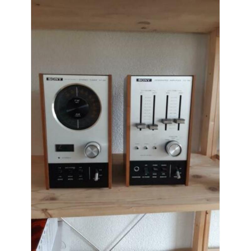 Sony tuner ST-88 en versterker TS-88 vintage