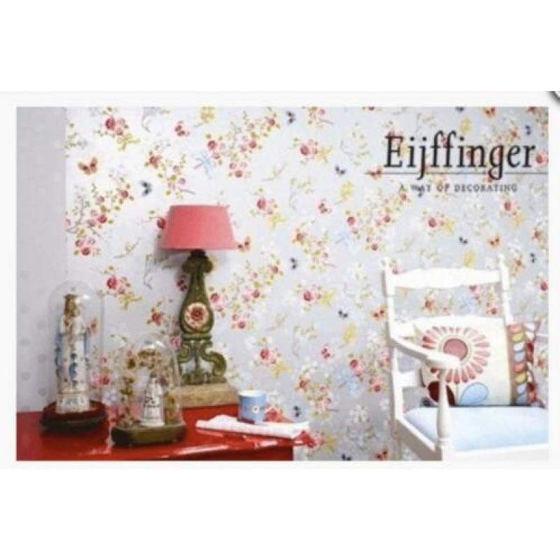 Pip Studio Eijffinger behang Chinese Rose SilverGrey 386033