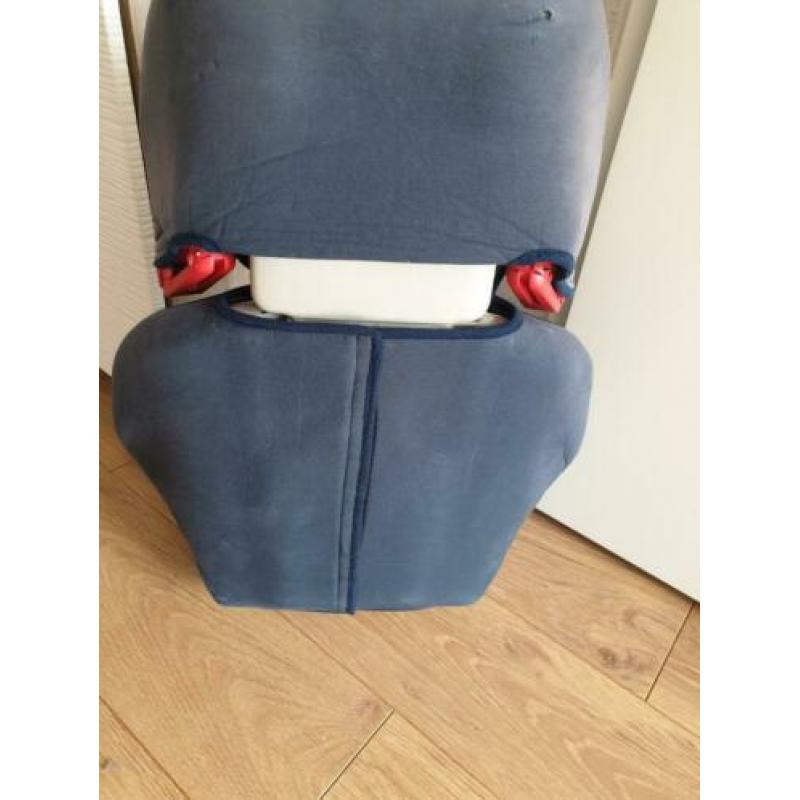 Autostoel blauw
