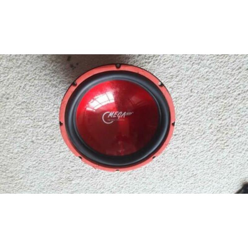 Mega Kick The final Car-Sound subwoofer 300 watt 26 cm