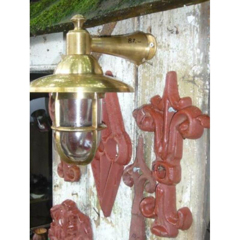 Stallamp/ stallantaarn Koper- antiek model- en meer.....