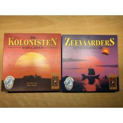 Kolonisten van Catan en Zeevaarders 6 personen