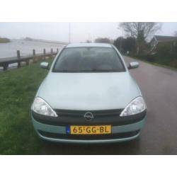 Opel Corsa C 1.4 16V Sport, 3 deurs, sport velgen, goed mee