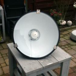Authentiek plafond lamp, groot 52, en van Philips