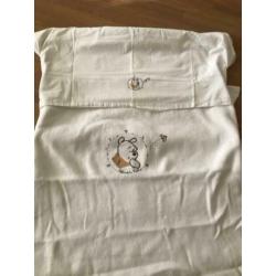 Anel adorable winnie pooh laken/ deken/ boxkleed/ kussenhoes