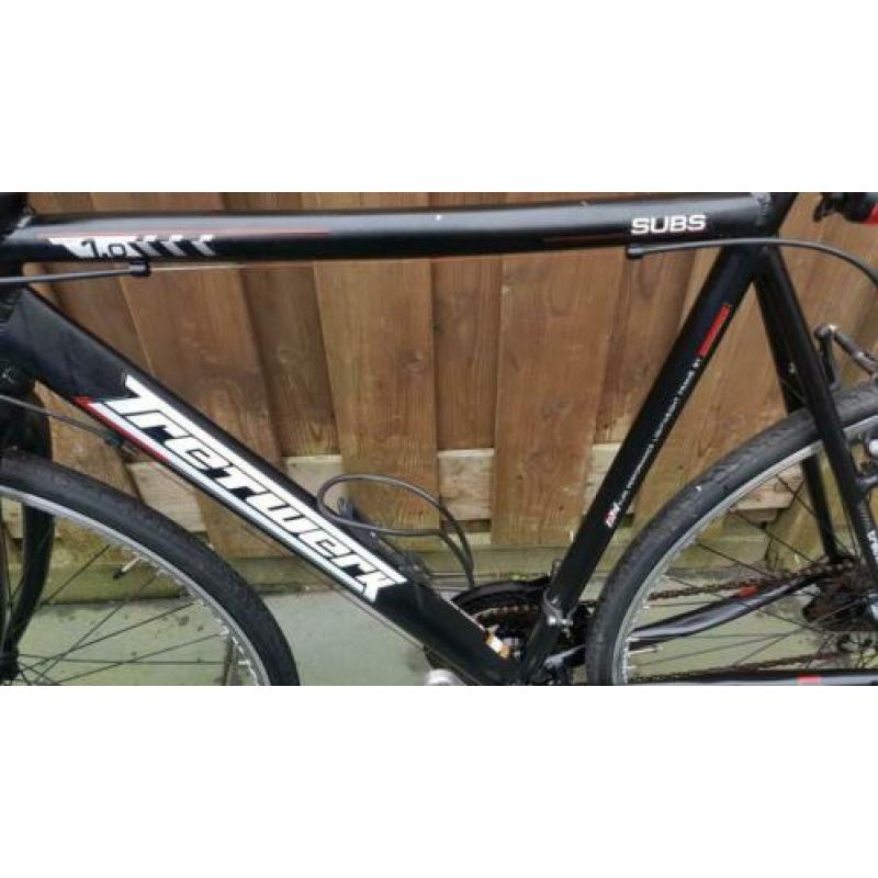 Herenfiets 28 inch met 3x8 versnellingen