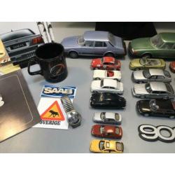 Saab verzameling miniaturen 1:43 en meer