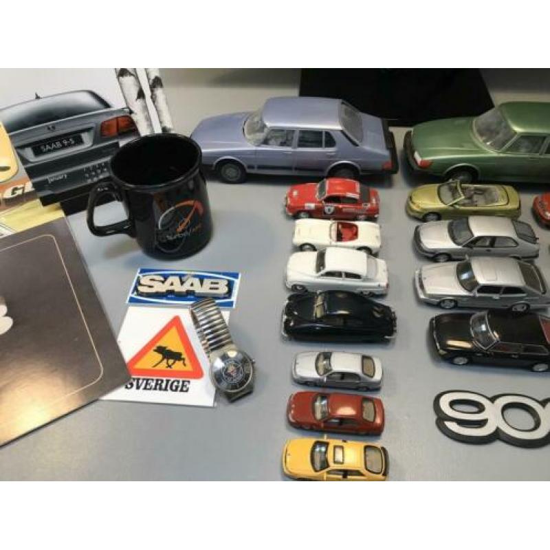 Saab verzameling miniaturen 1:43 en meer