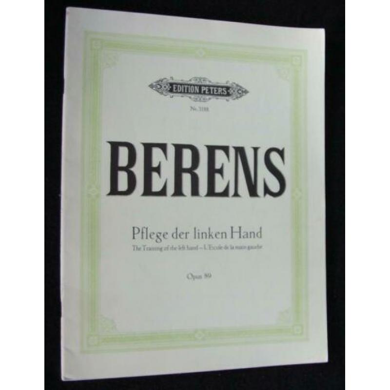 Berens - Pflege Der Linken Hand - Opus 89 (Edition Peters Nr