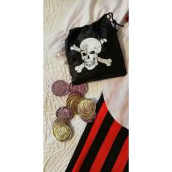 Piratenpak met accessoires maat 128