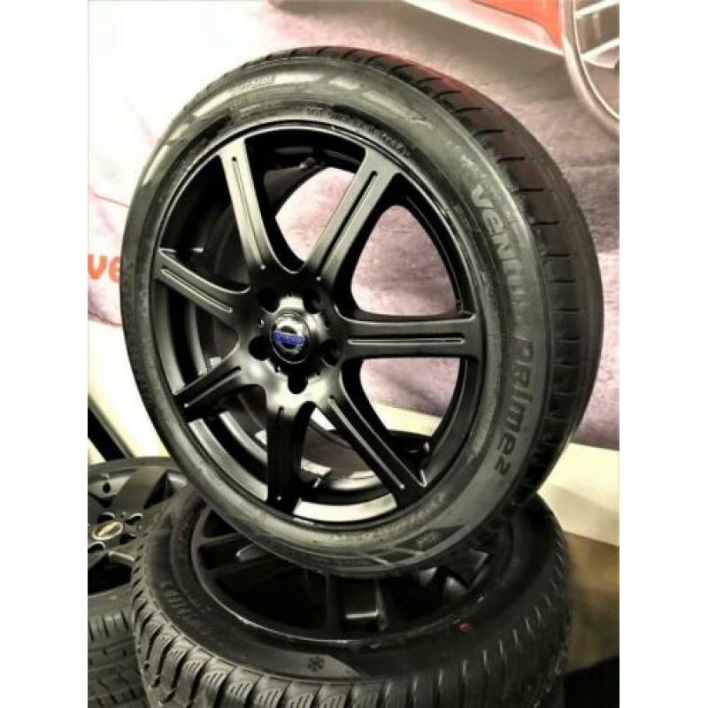 17 inch 5x108 Volvo Velgen + Zomerbanden