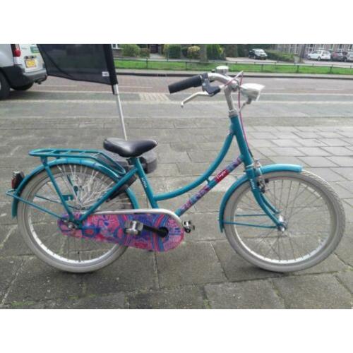 Alpina Tingle meisjesfiets 20" blauw