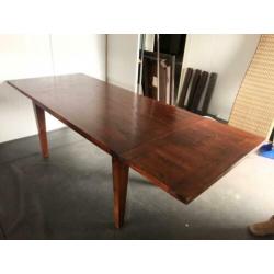 Eikenhouten verlengbare tafel