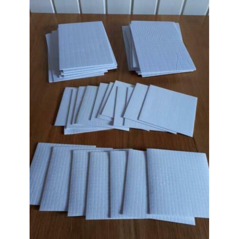 velletjes dubbelzijdige foampads €0,25