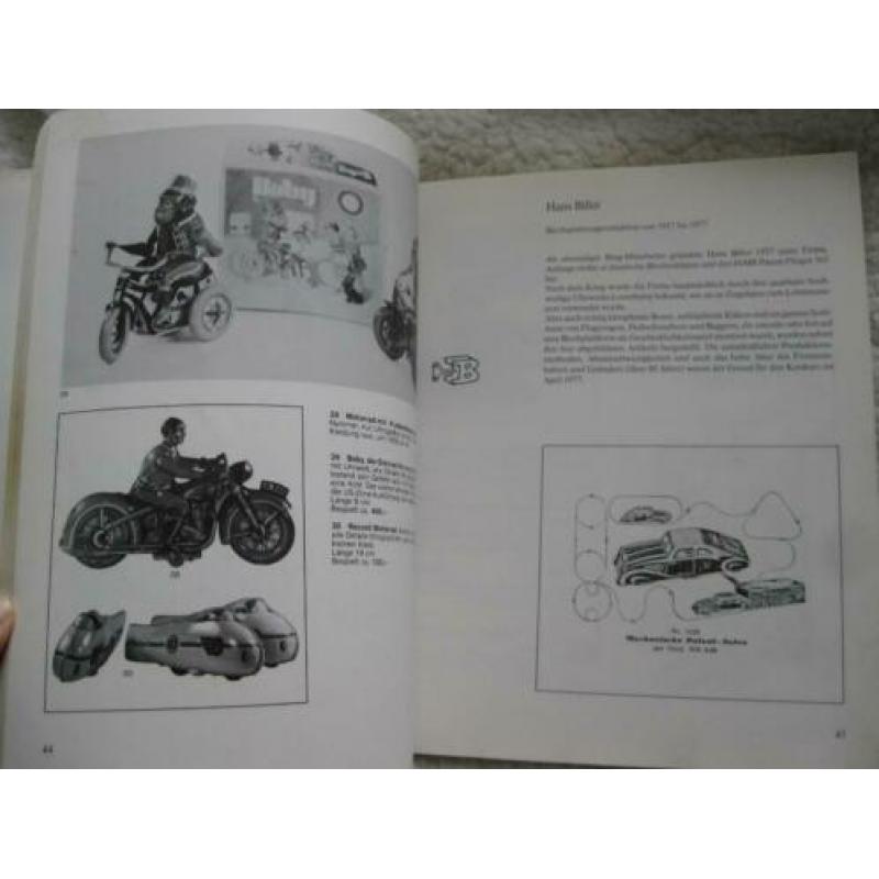 Blechspielzeug Auto's - Motorrader