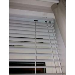 Jaloezie Alluminium whitte off 50 mm brede lamel
