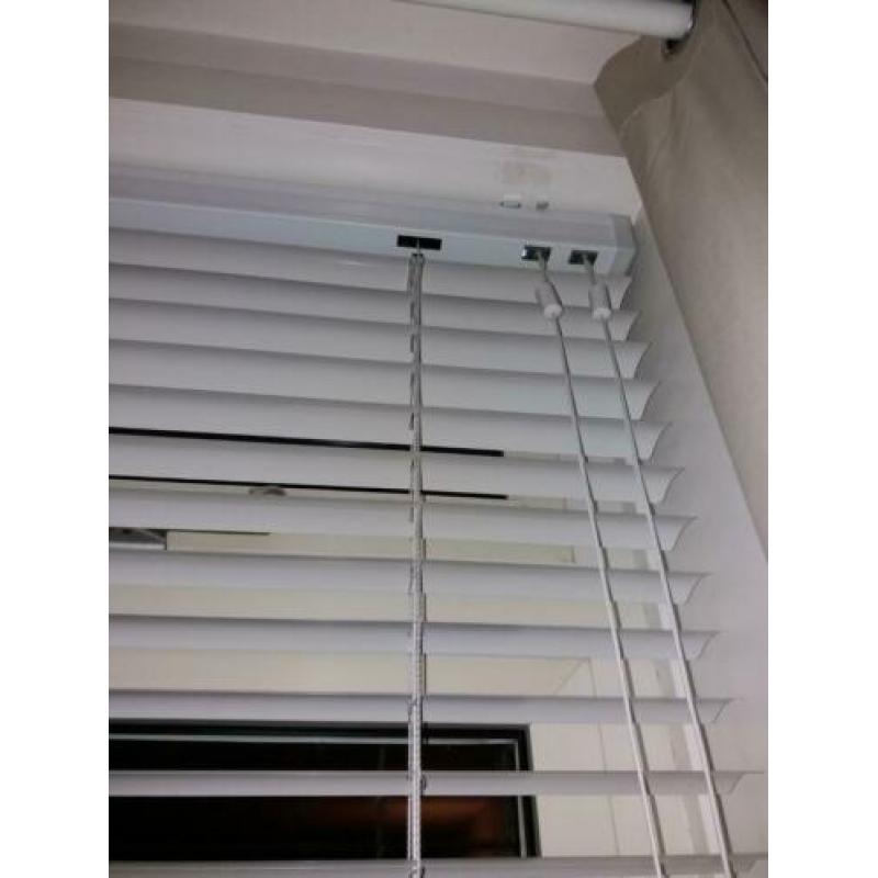 Jaloezie Alluminium whitte off 50 mm brede lamel