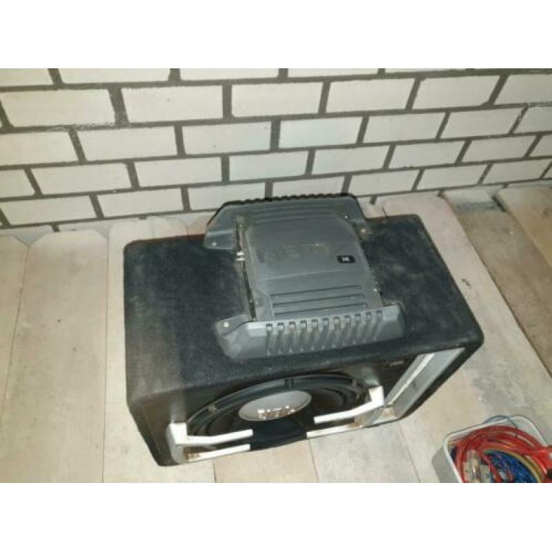 Jbl subwoofer 2 tweeters gladen en kabels