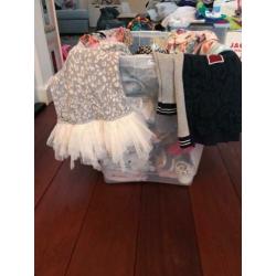 pakket (merk)kleding meisje maat 68 - 74 - 80 - 86 - 92 oa