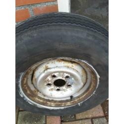 Banden en velgen aanhangwagen /Aanhanger.