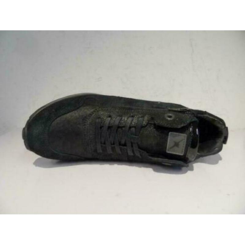 Xsensible zwarte veterboots stretchwalker 38