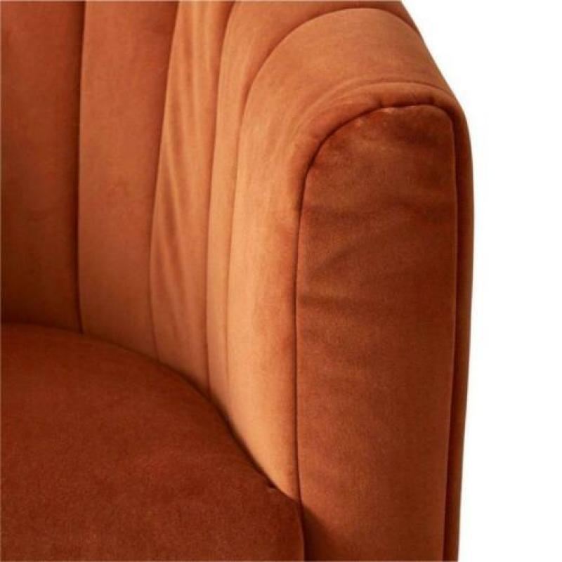 Fauteuil Floor velours van € 349 NU € 199