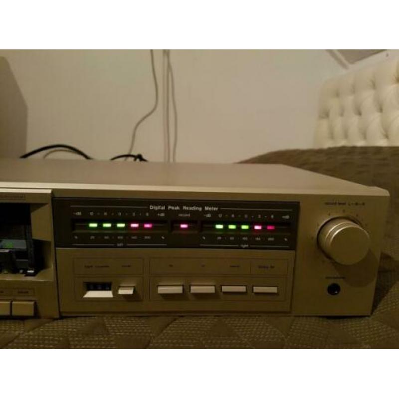 Te koop vintage dual cassette deck