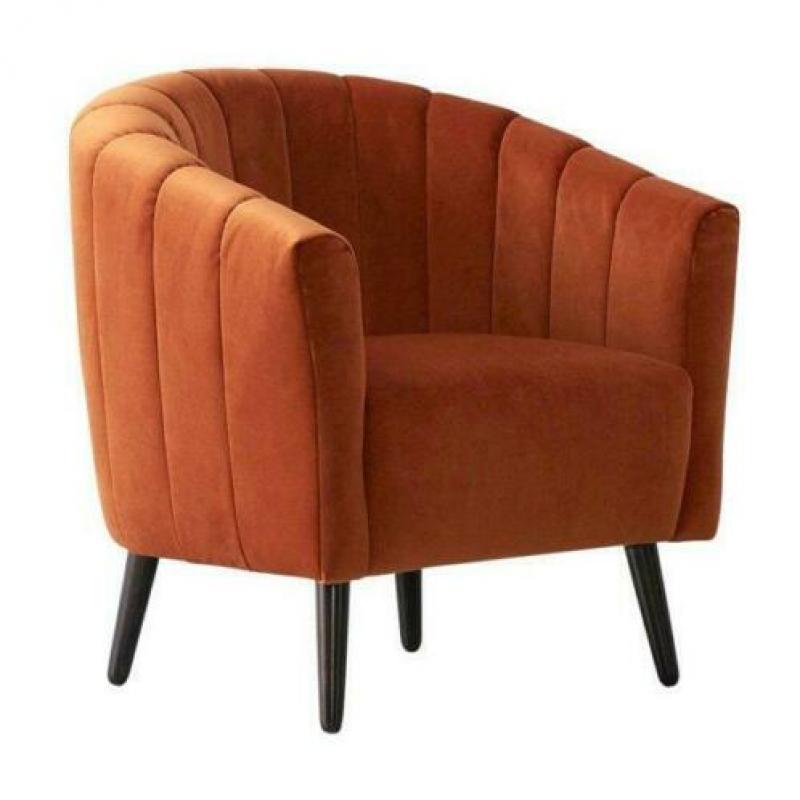 Fauteuil Floor velours van € 349 NU € 199