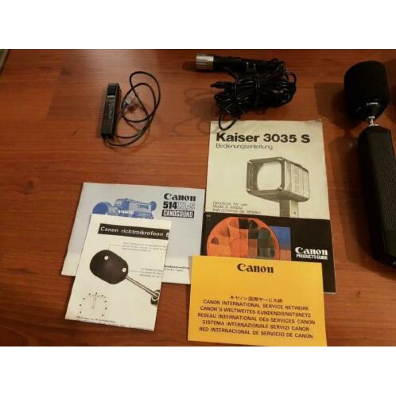 Canon 514 xl-s super 8 filmcamera in nette staat