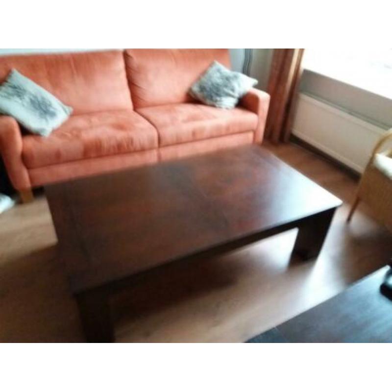 salontafel, Frans eiken, zgan, 40 euro