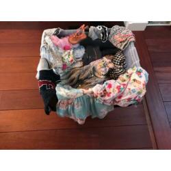 pakket (merk)kleding meisje maat 68 - 74 - 80 - 86 - 92 oa