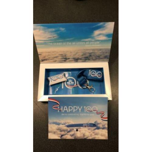 KLM 100 jaar cadeaudoosje