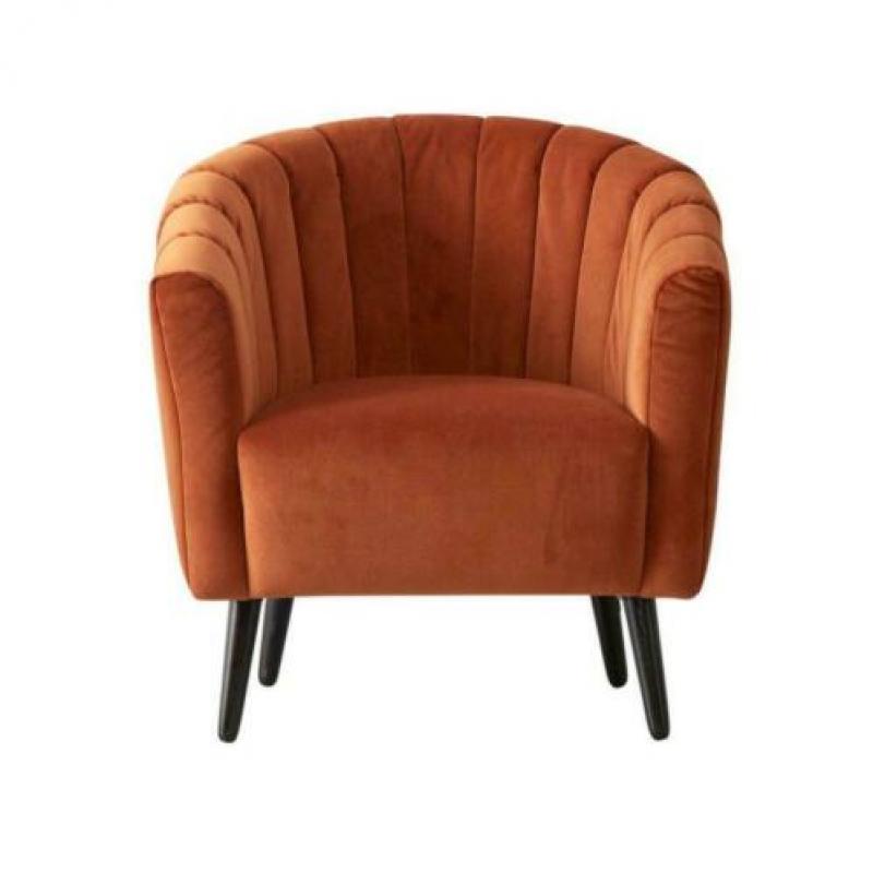 Fauteuil Floor velours van € 349 NU € 199